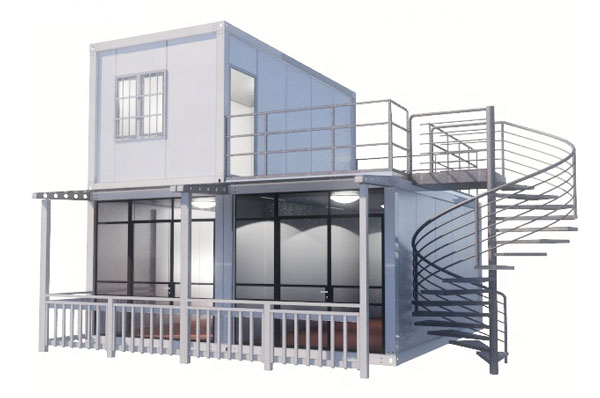 nhà-container-lắp-ghép-2-tầng