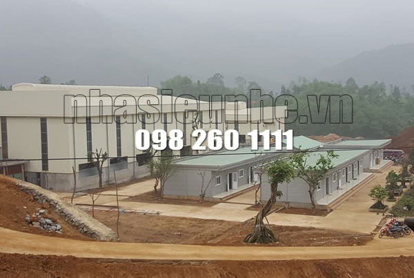 Nh&agrave; lắp gh&eacute;p khu du lịch H&ograve;n Dấu