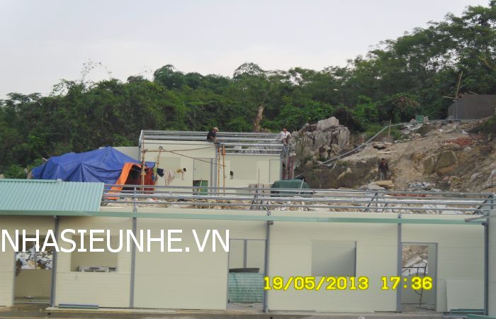 tháo dỡ nhà lắp ghép