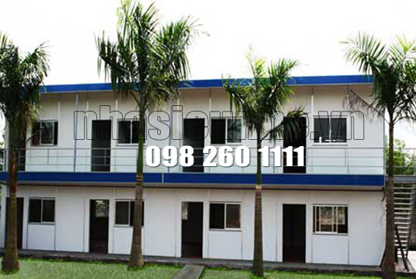 nh&agrave; khung th&eacute;p l&agrave;m nh&agrave; ở c&aacute;n bộ c&ocirc;ng nh&acirc;n vi&ecirc;n