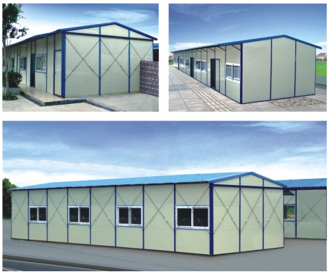 nhà lắp ghép tôn xốp